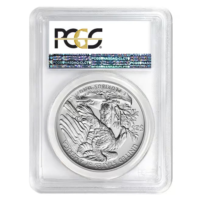 2017 1 oz Palladium American Eagle PCGS MS 70 First Day of Issue